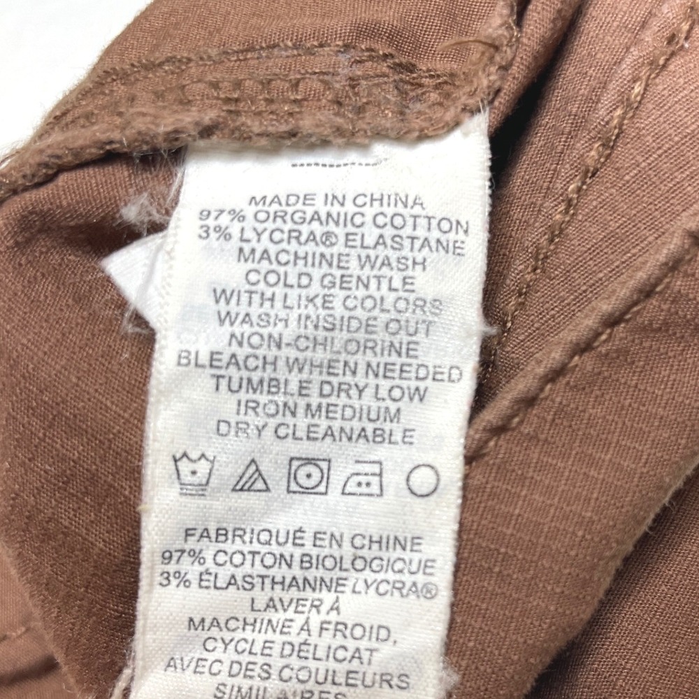 Prana Women Shorts Halle Bermuda Utility Hiking 10 Brown - Picture 5 of 9